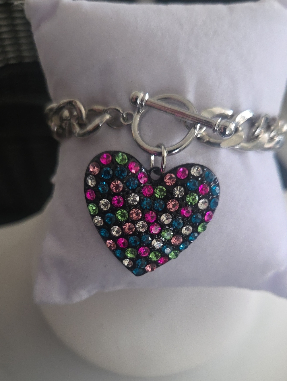 Paparazzi Multi Gem Toggle Bracelet NWT